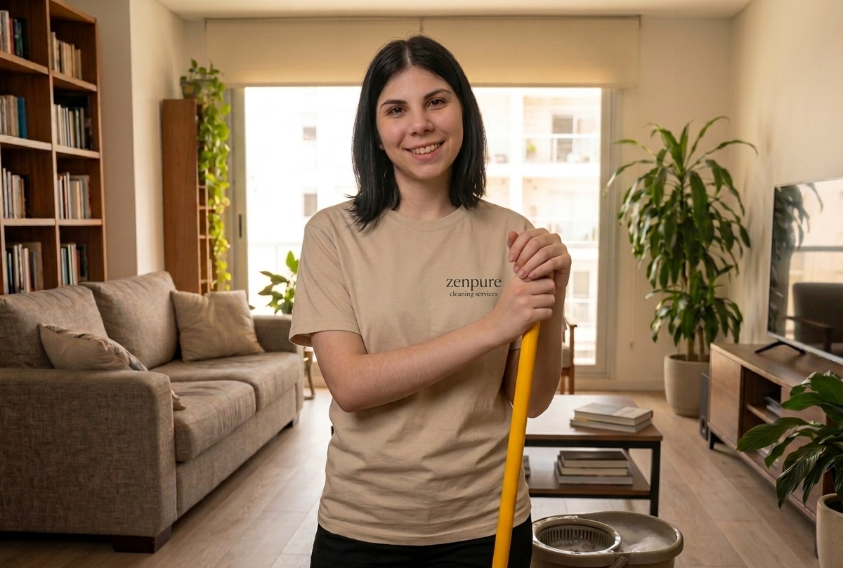 Zenpure cleaner with mop